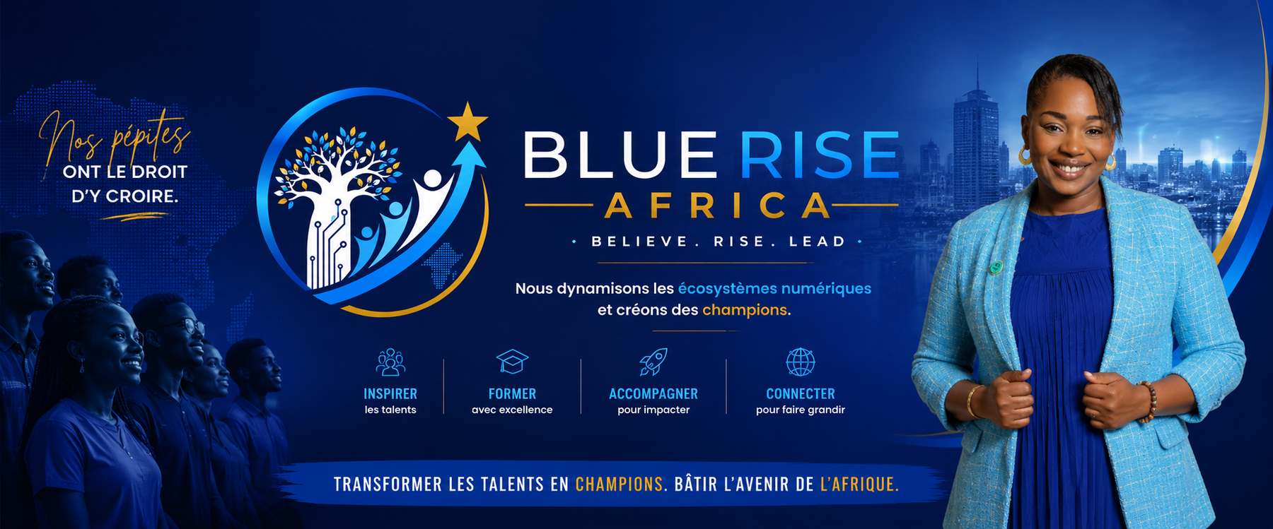 Blue Rise Africa cabinet de conseil stratégique et transformation digitale Afrique Europe