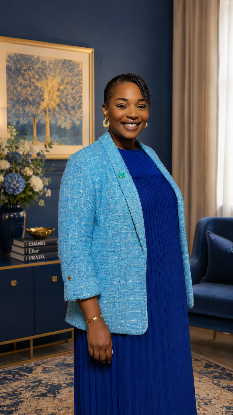 Raki KANE fondatrice de Blue Rise Africa, experte en stratégie digitale et transformation numérique